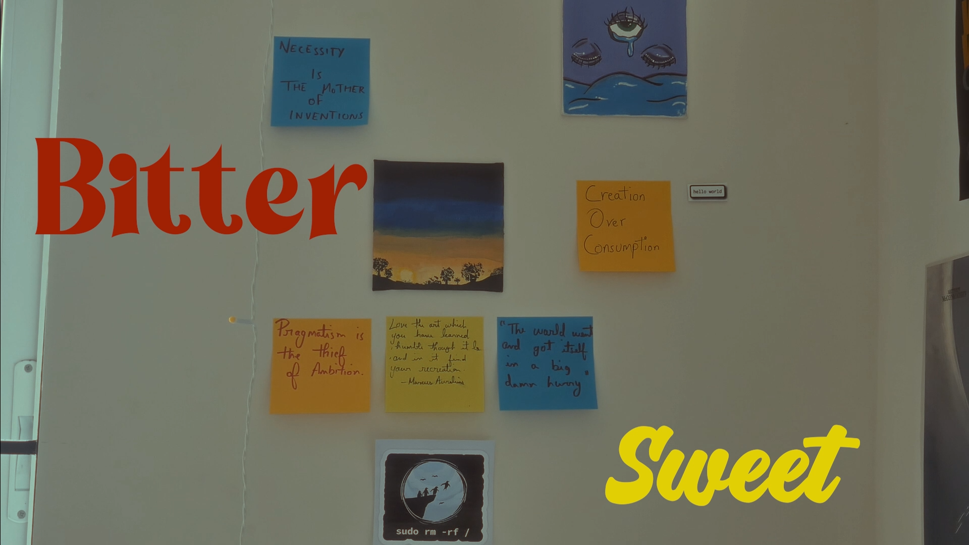 Bitter sweet
