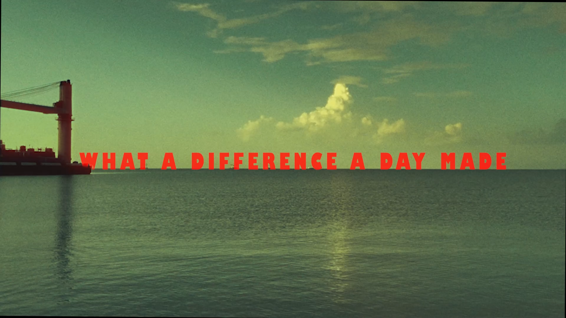 What a difference a day makes