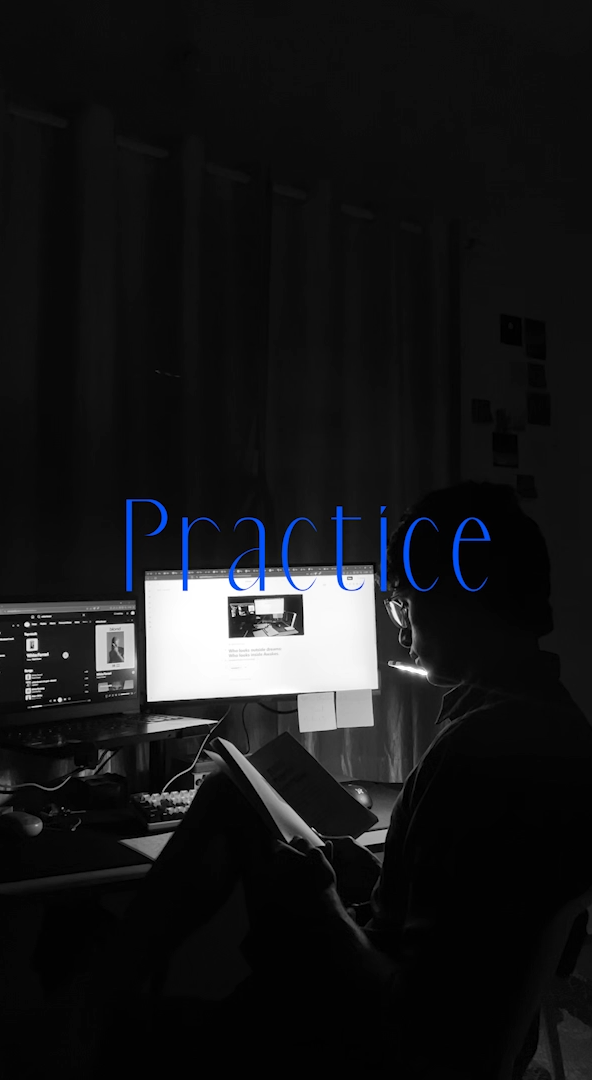 Practise, Productive, Procastination